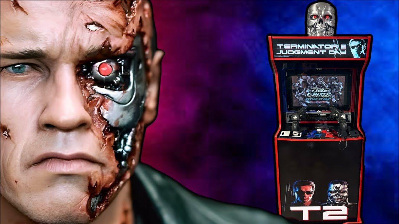 The Ultimate Light Gun Arcade Cabinet From A Modded Terminator 2 Arcade1up