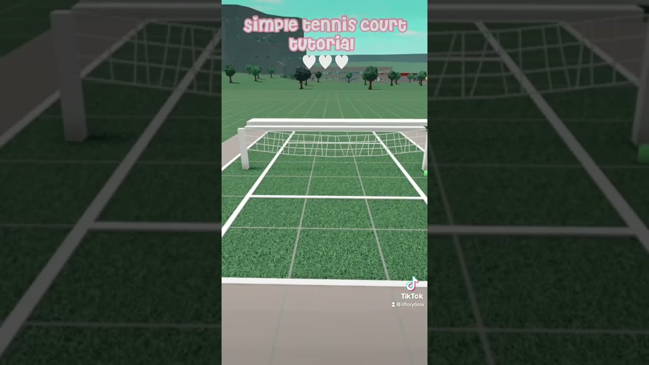 Tennis Court Tutorial!