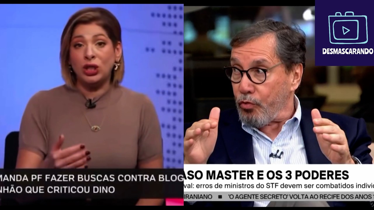 DANI LIMA HUMILHA MERVAL PEREIRA EM AULA HISTÓRICA DE JORNALISMO: VÍDEO IMPERDÍVEL