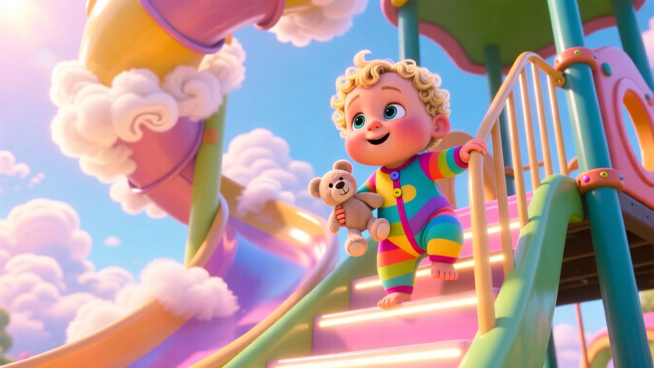 Sunny Park Play Fun! 🌞🎵 | Fun Kids Song | Playful Nursery Rhyme