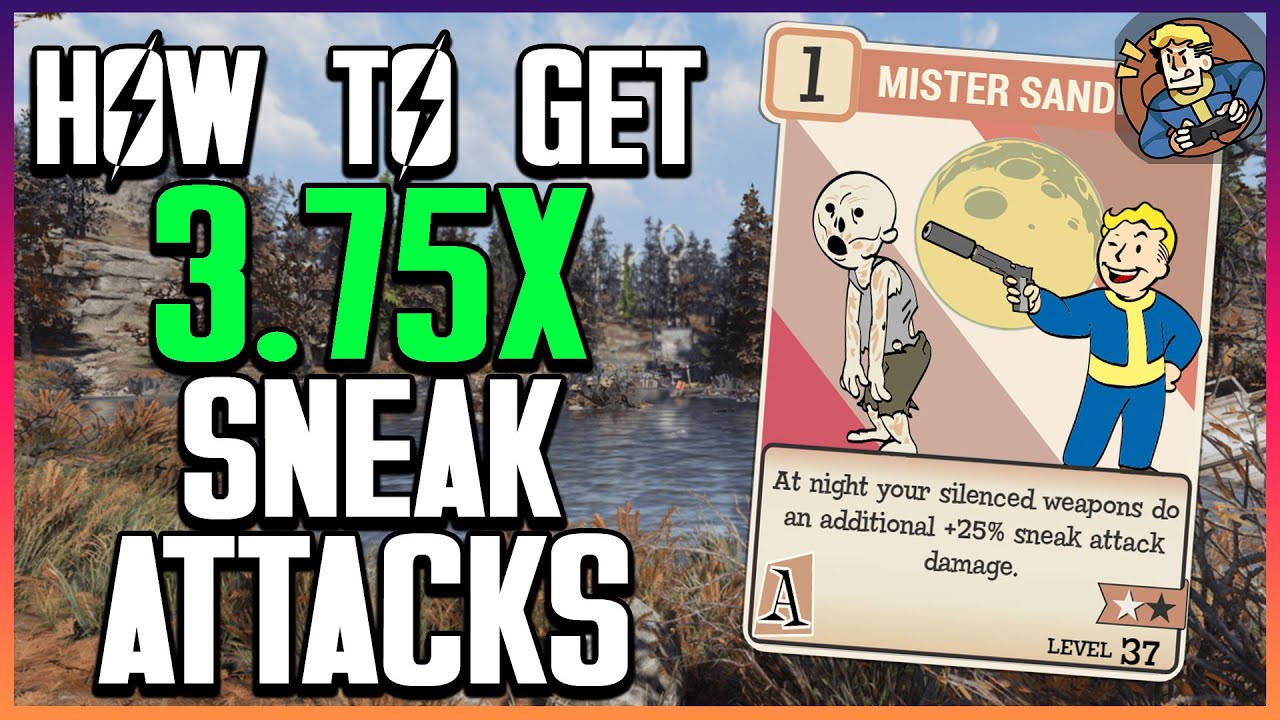 Get 3.75x Sneak Attack Damage In Fallout 76 - Easy Guide!