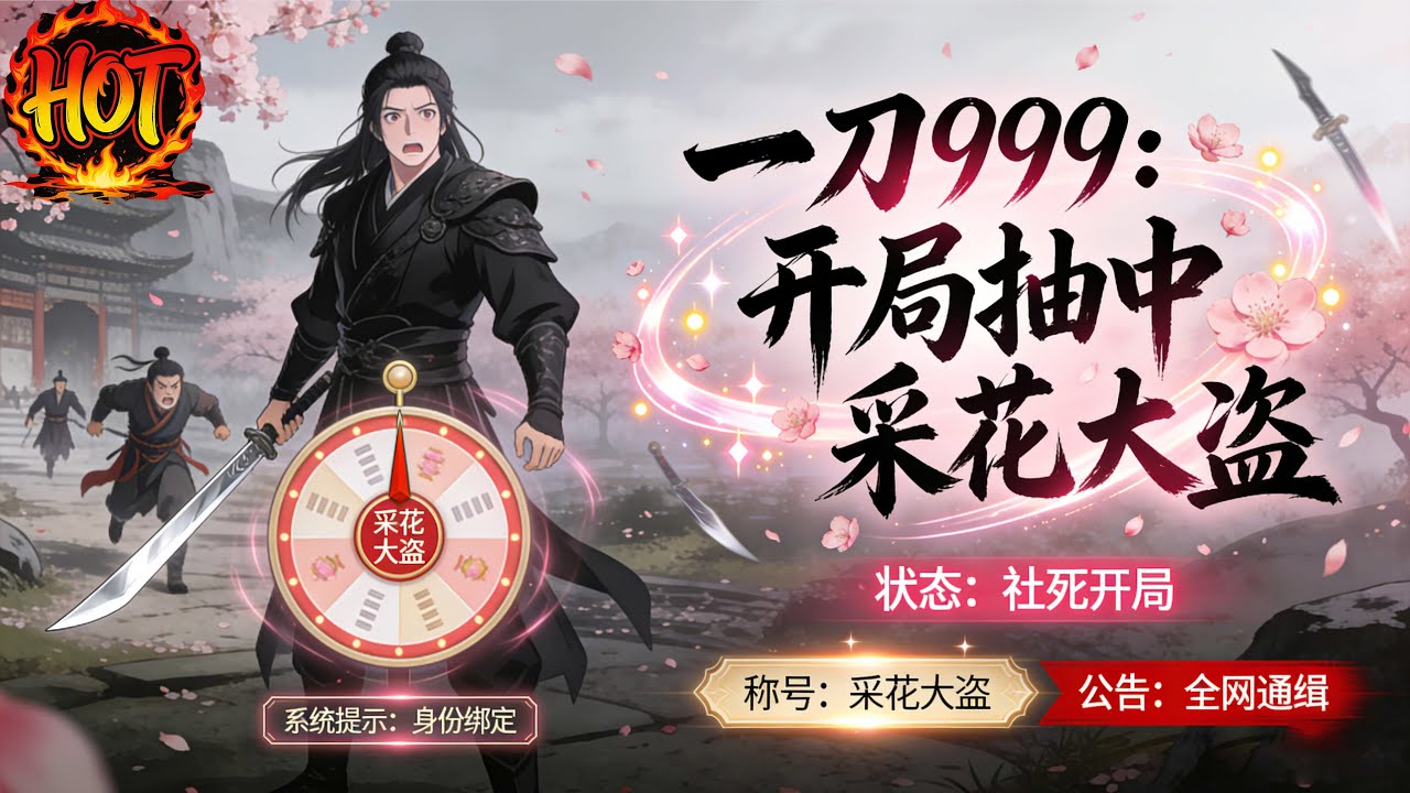 ✨【强推】《一刀999：开局抽中采花大盗  》1--60集刀客谭行胸怀正道，立志登顶刀术巅峰，不料绑定神秘系统，从校园试炼、高校角逐到异族战场#穿越 #末世 #异能 ##动态漫画# 漫野推文