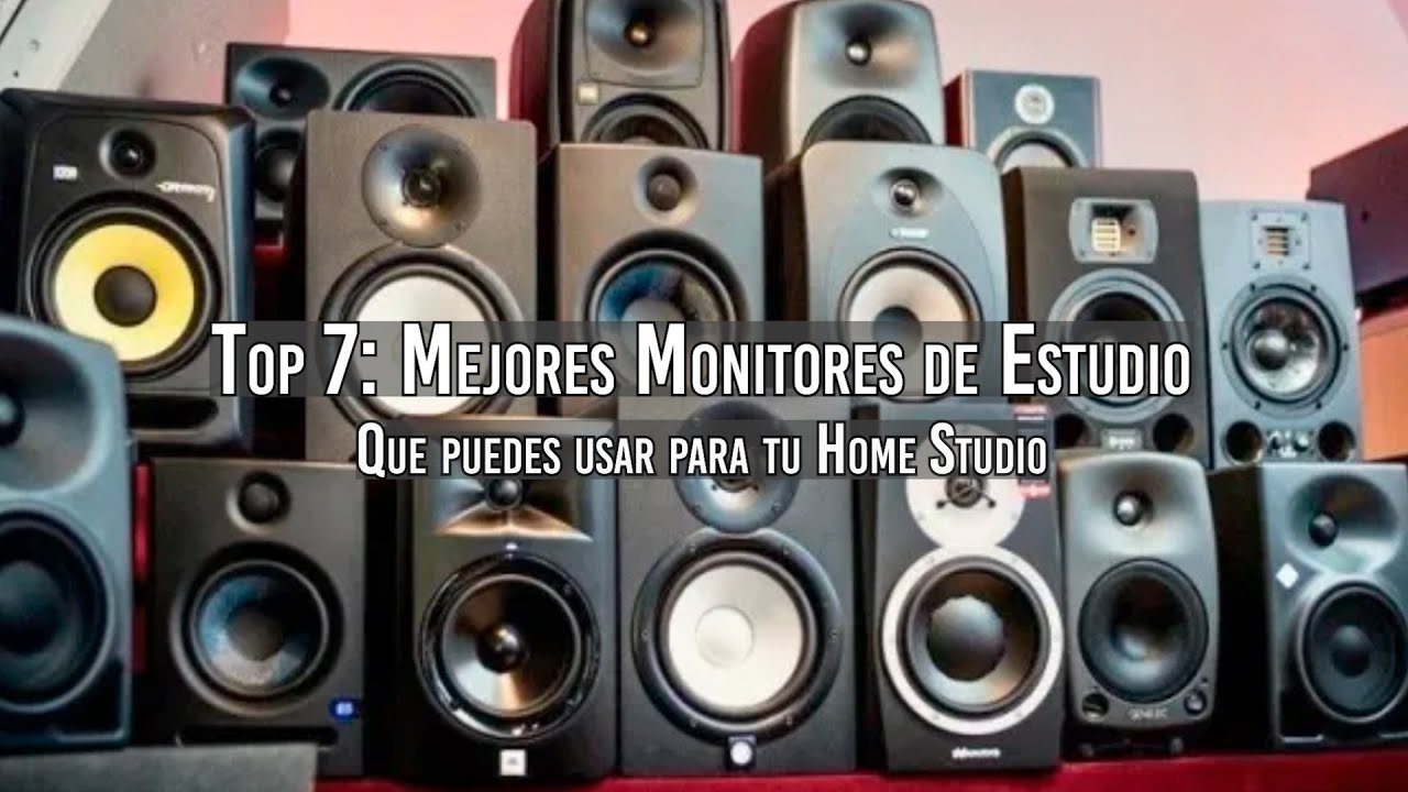 TOP 7: MEJORES MONITORES DE ESTUDIO QUE PUEDES USAR PARA TU HOME STUDIO