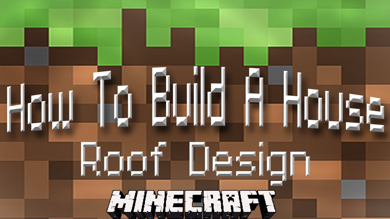 Minecraft Tutorial:  How To Build A House Part 3  (The Roof Design)