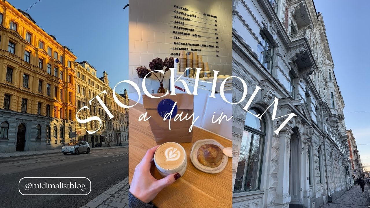 a day in stockholm | stockholm streets, krümel cookies, quick visit to Lyko | my life in sweden