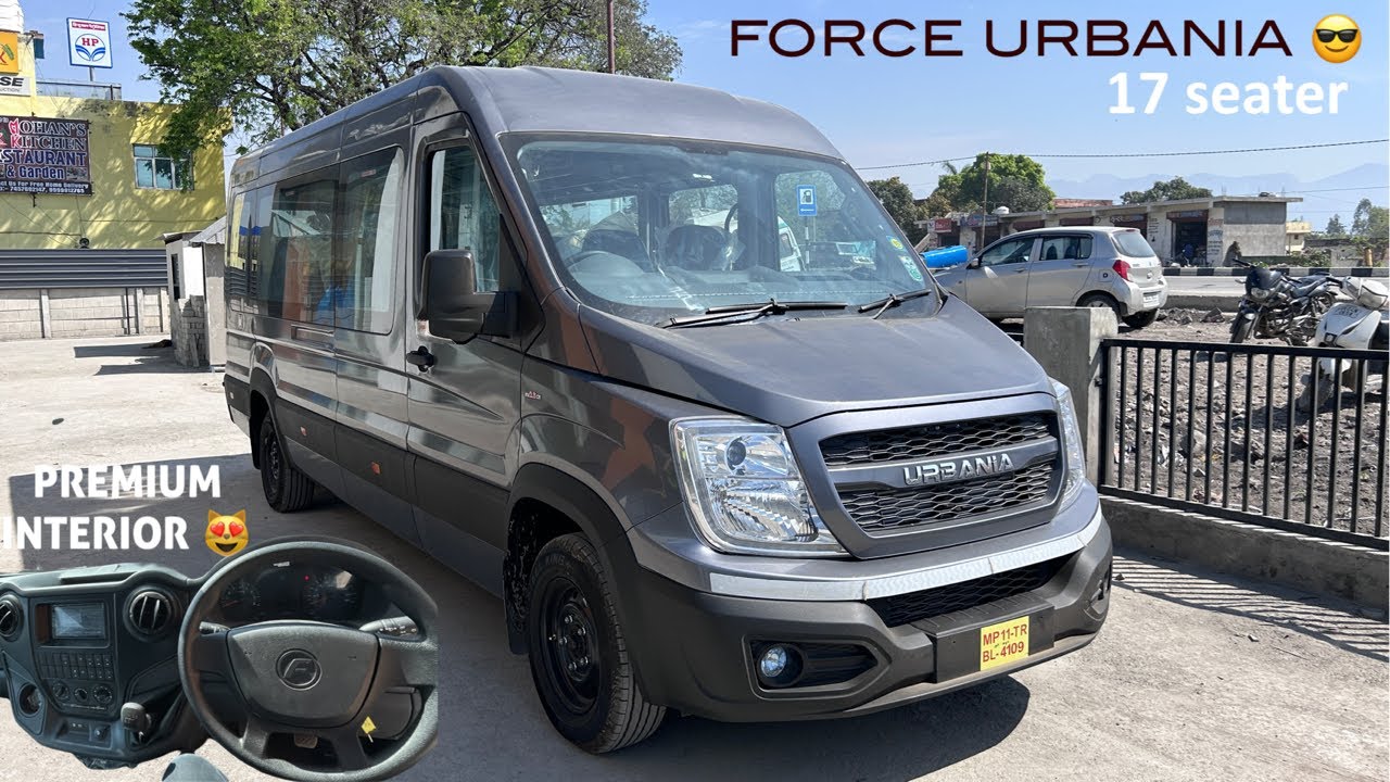FORCE URBANIA 17 SEATER 🤩 - इतनी (PREMIUM BUS) नहीं देखी होगी 😻
