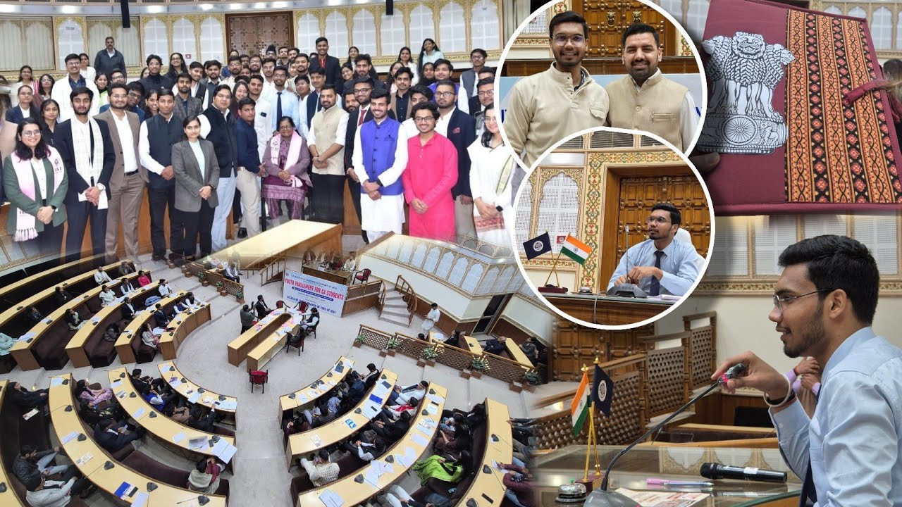 Youth Parliament for Ca Students - Ca With Sahil | Sahil Yadav