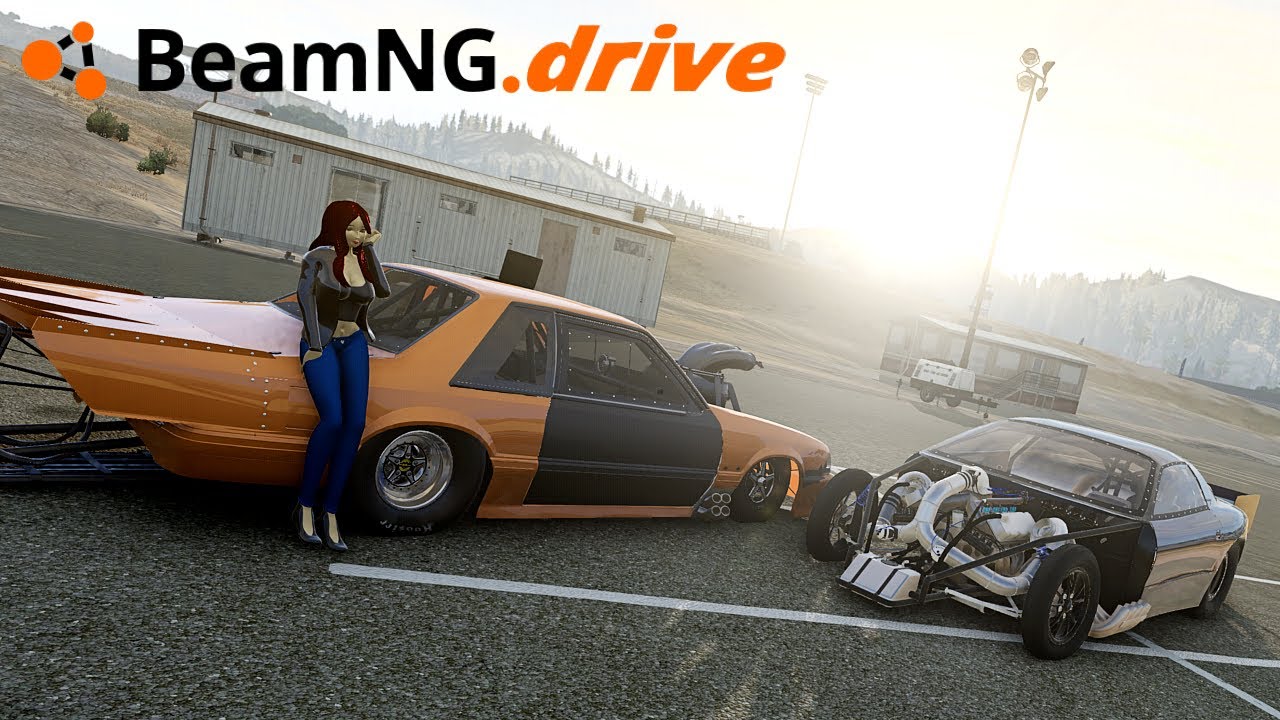 Самый БЕЗУМНЫЙ дрэг-кар в BeamNG.drive