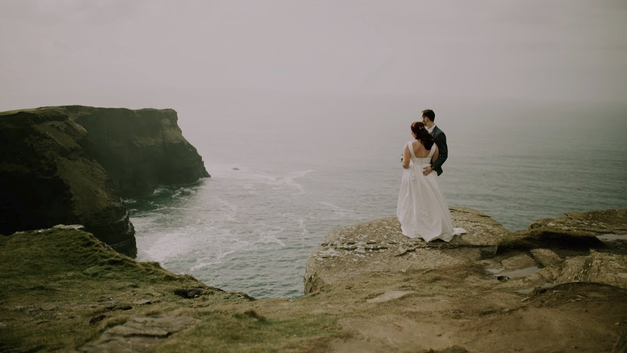 Cliffs of Moher Elopement Wedding | Bailey and Taylor