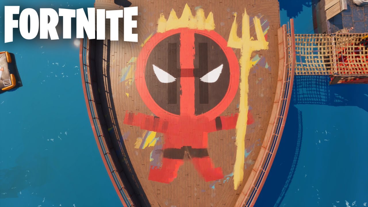 В Fortnite Дэдпул и Аквамен на яхте Дэдпула! (Fortnite, 2 глава, 3 сезон)