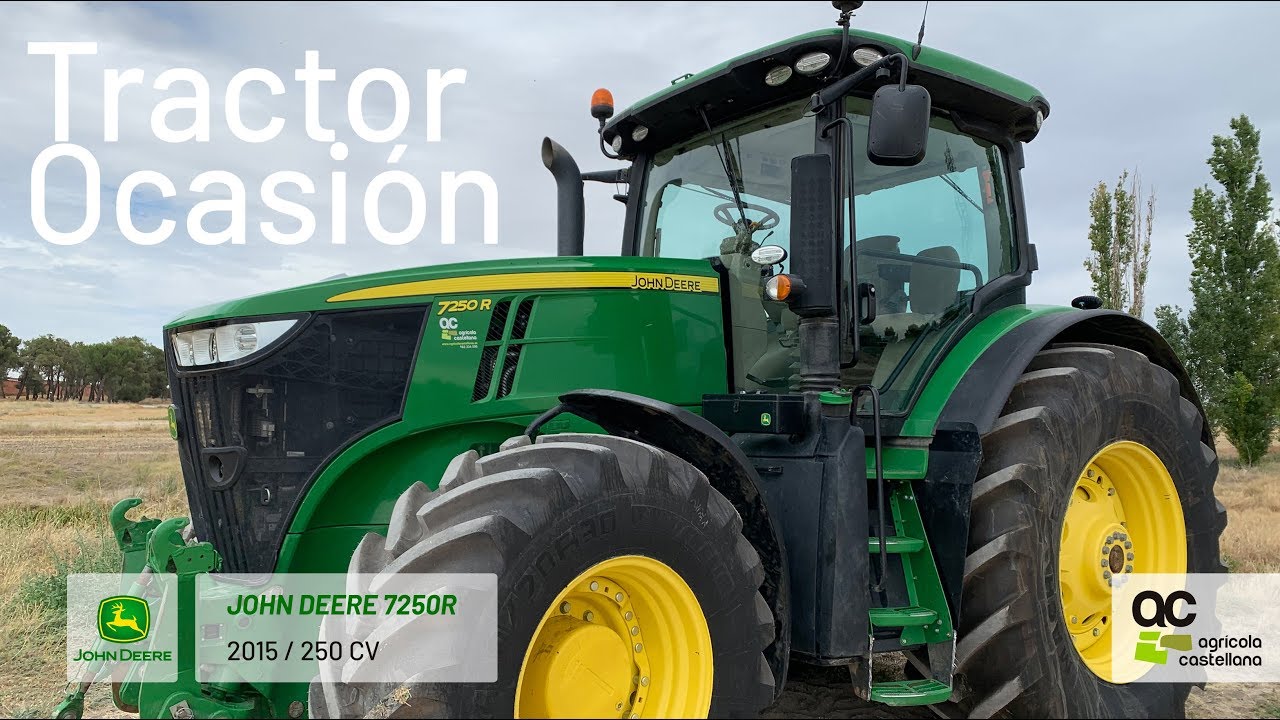 Tractor ocasi&oacute;n John Deere 7250R