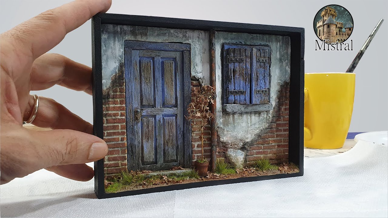 Diorama in 3D frame - TUTORIAL