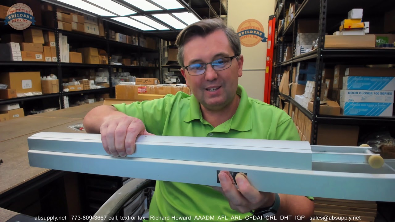How to Replace the Kawneer 133636 Dogging Device Package on the Kawneer 1786 Exit Device