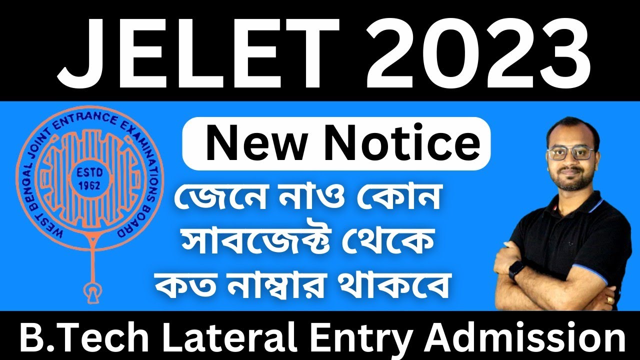 JELET 2023 New Syllabus - Official Notice - Download. pdf