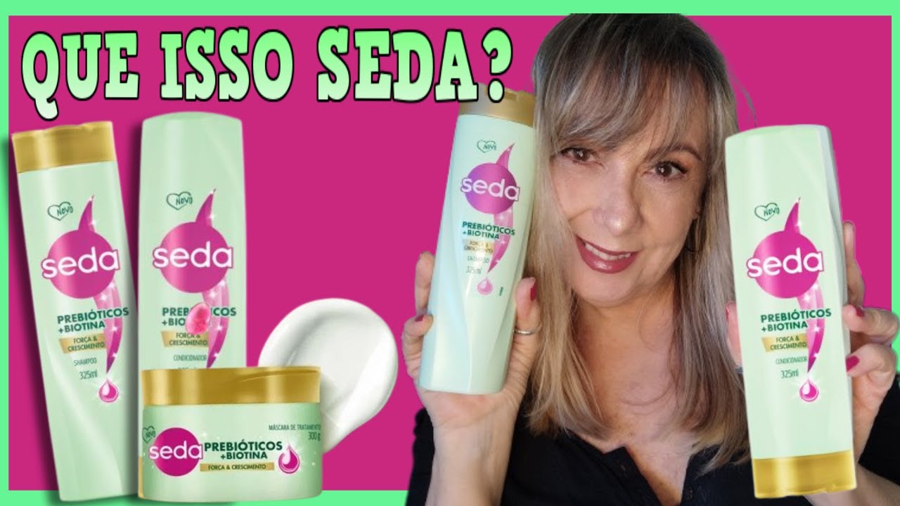 💕SEDA PREBIÓTICOS BIOTINA FORÇA E CRESCIMENTO LANÇAMENTO BABADEIRO!