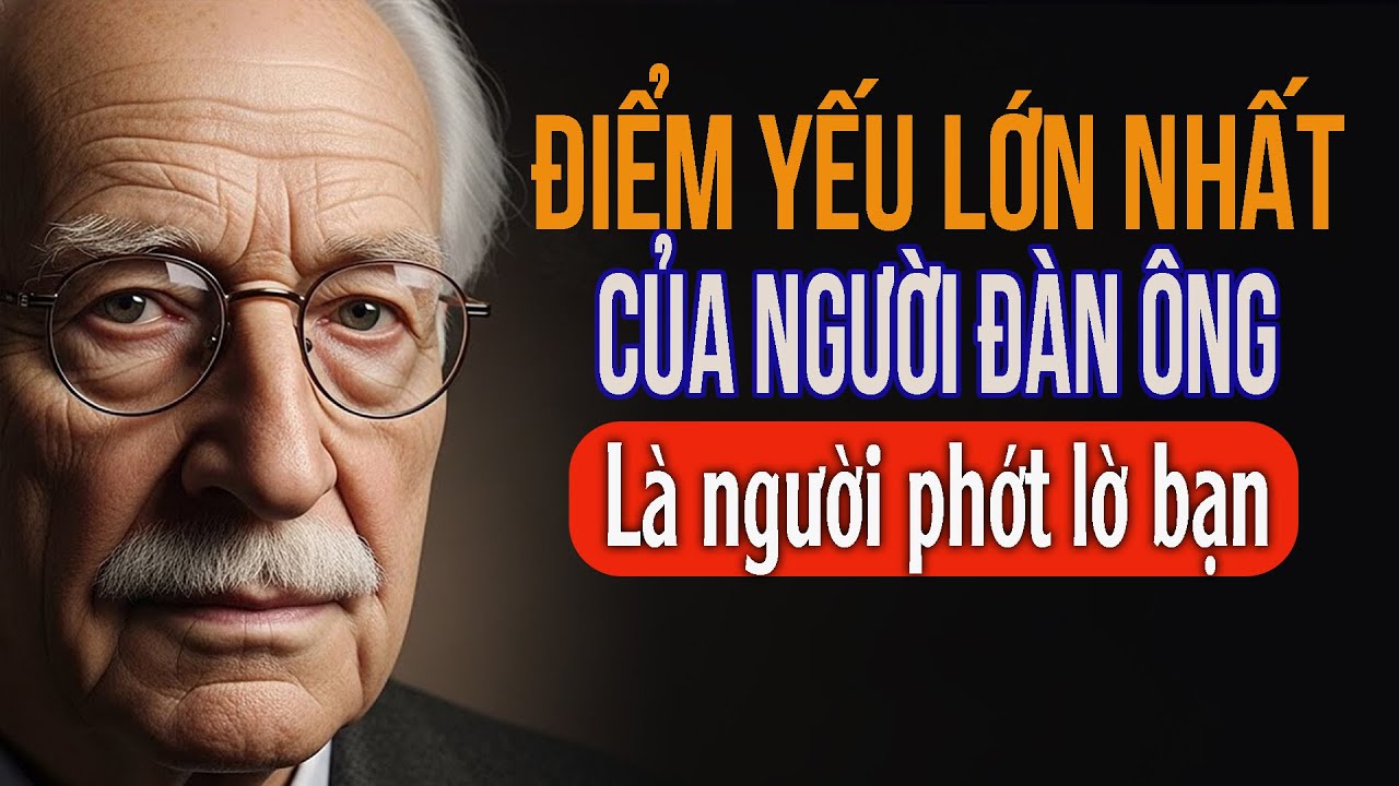 Điểm yếu lớn nhất của một người đàn ông là người phớt lờ bạn | CARL JUNG