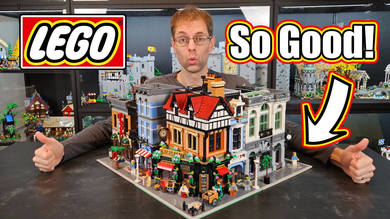 Combining the Tudor Corner with other Lego Modulars