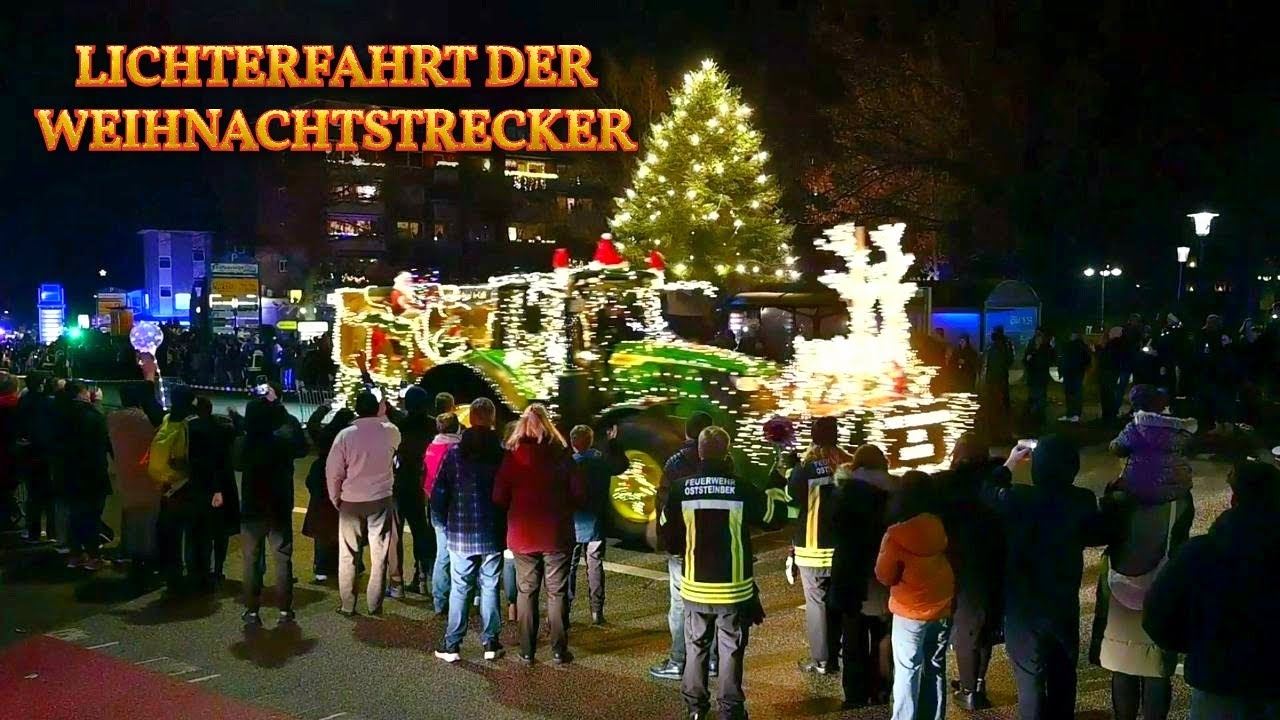Lichterfahrt der Weihnachtstrecker