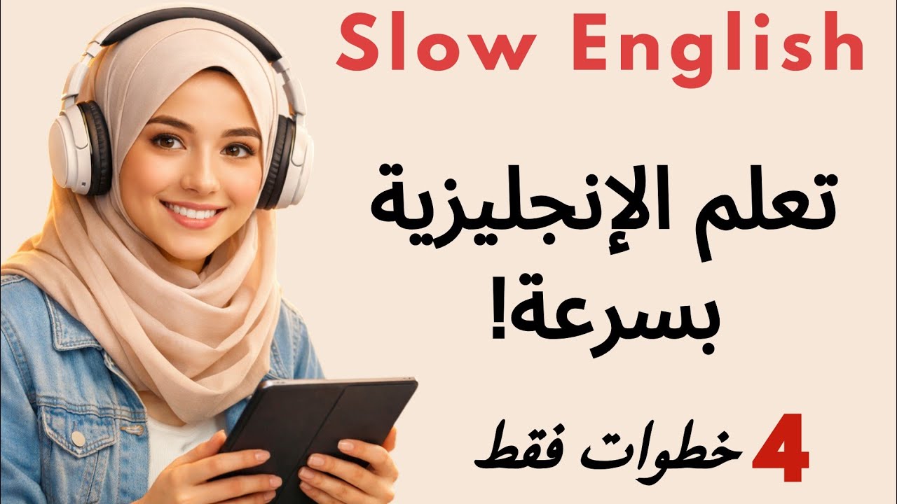 تعلم الإنجليزية بسرعة: 4 خطوات مضمونة للنجاح! منهجية مجربة من خبراء التعليم العالمية