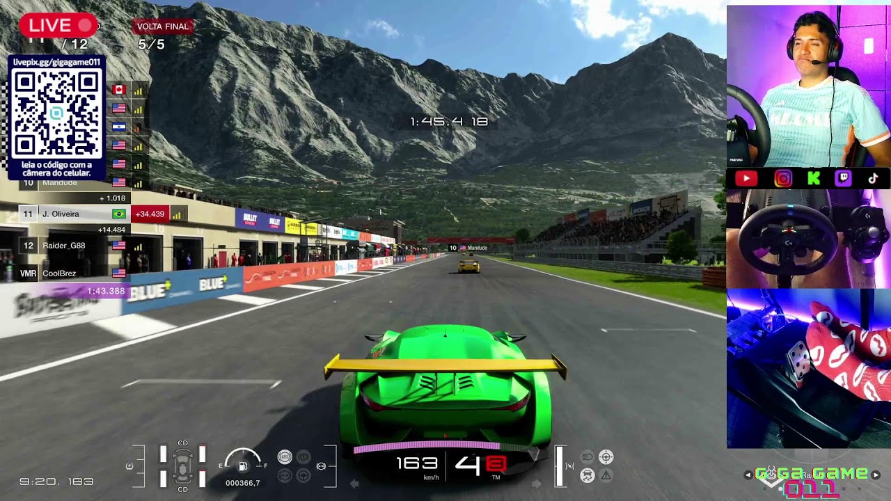 🔴 LIVE - GRAN TURISMO 7 - APERFEIÇOANDO A PILOTAGEM