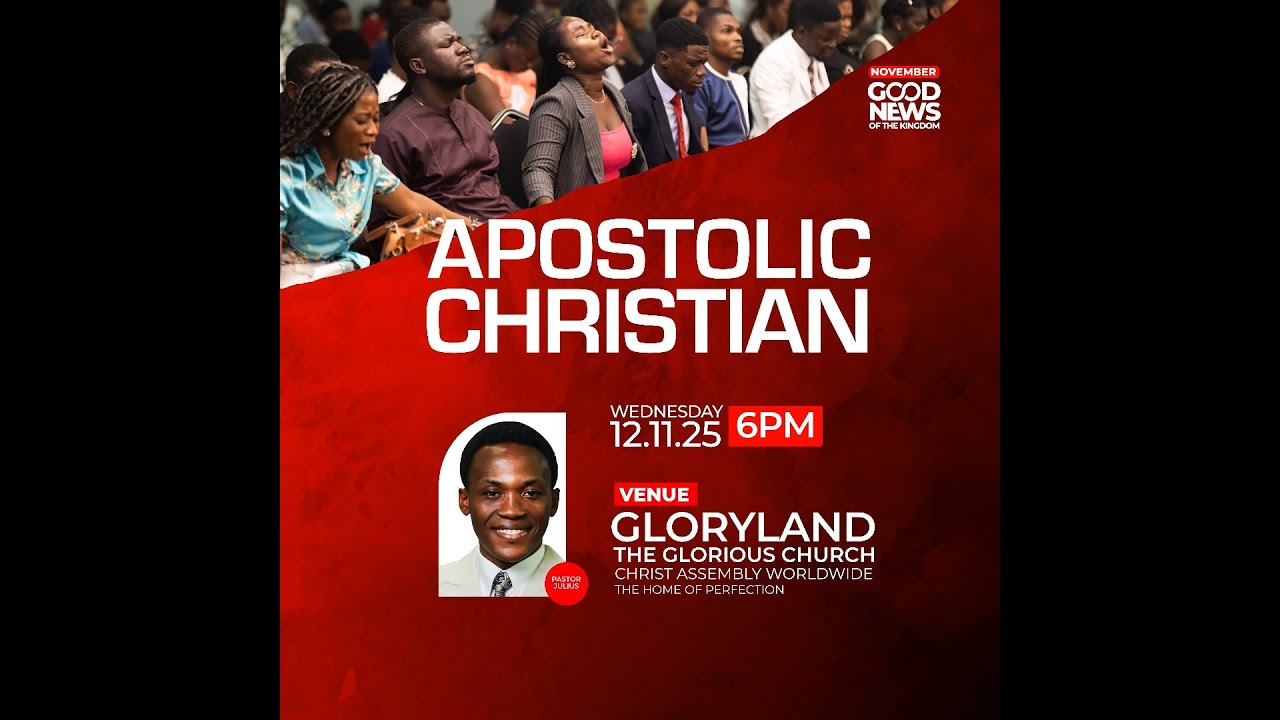 The Apostolic Christian (Live) with Pastor Julius