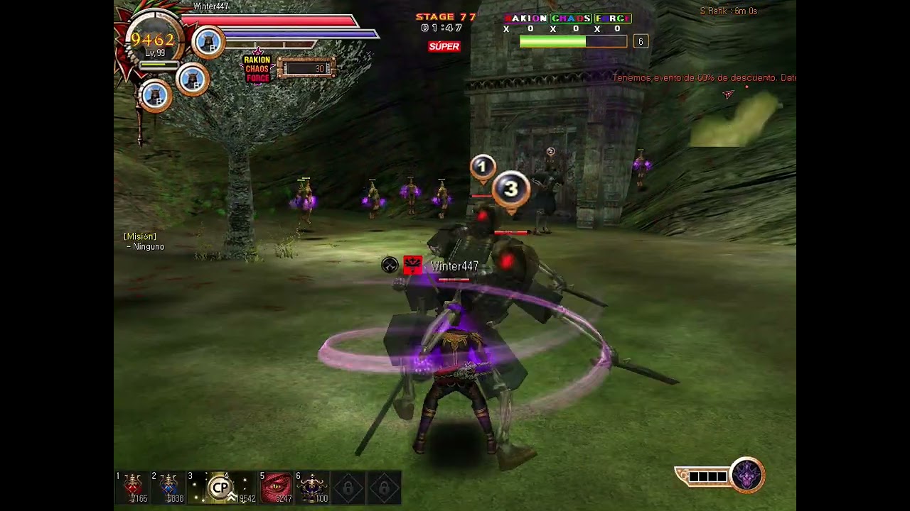Rakion latino musketeer king lvl 99 stage de hielo