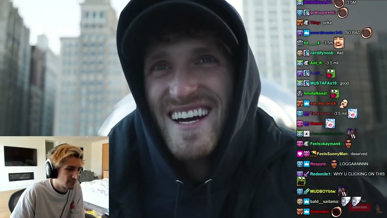xQc Reacts to Logan Paul Losing $3,500,000 On Fake Pok&eacute;mon Cards