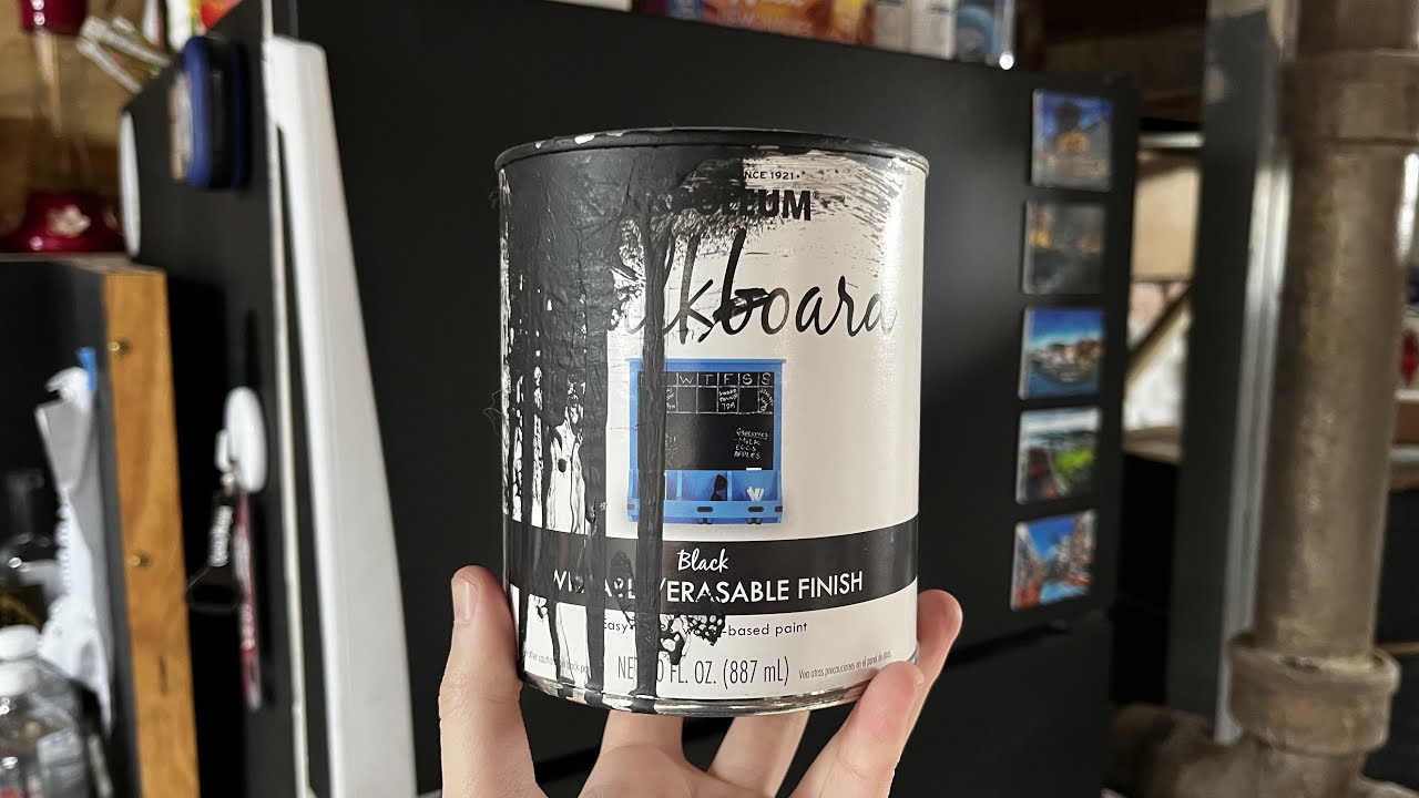 Rust-Oleum Black Chalkboard Paint Review