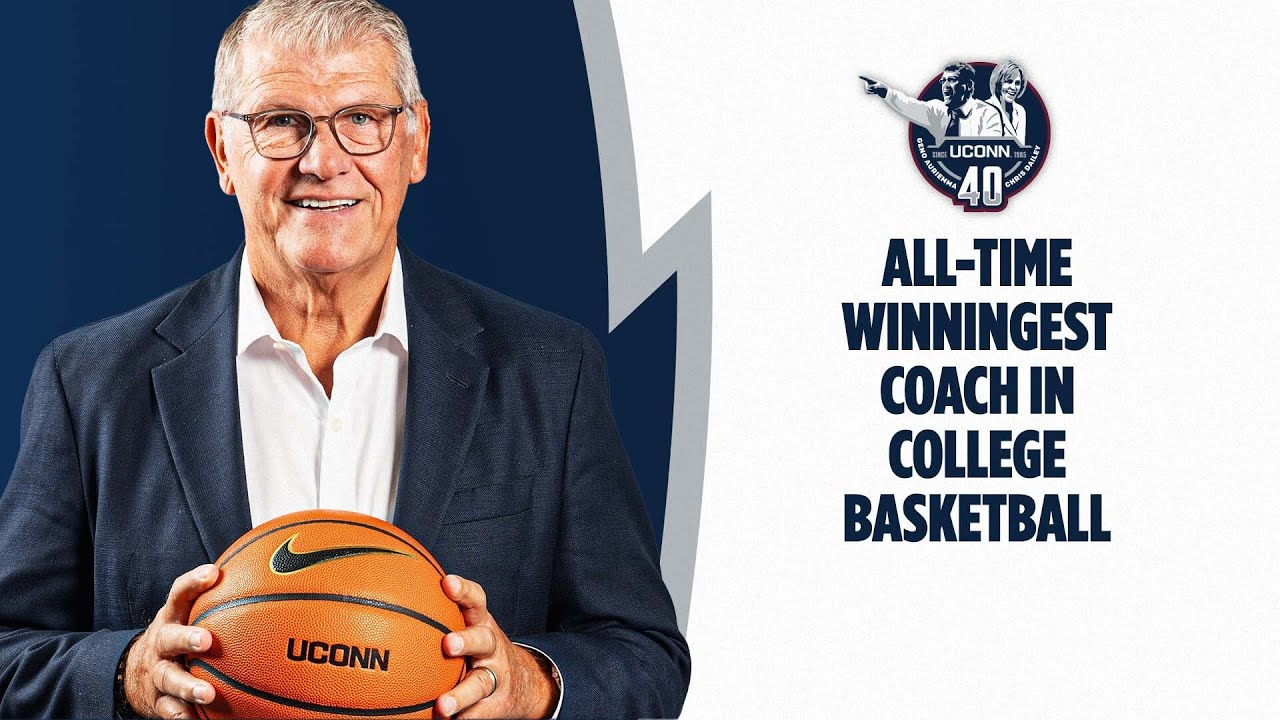 Geno Auriemma Record Breaking Win Celebration