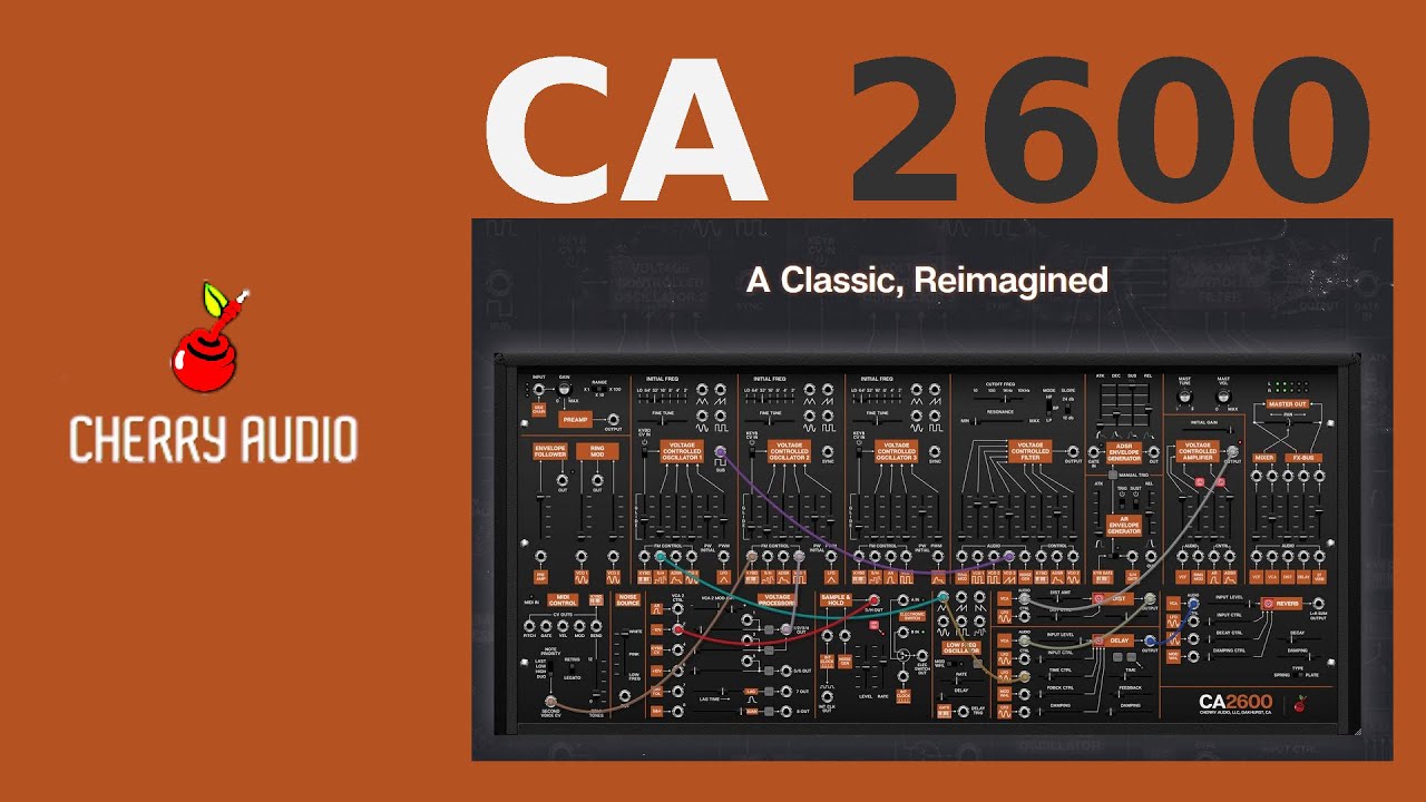 CA 2600 Revutoriel  - ARP 2600 ré inventé ? (French, English captions).
