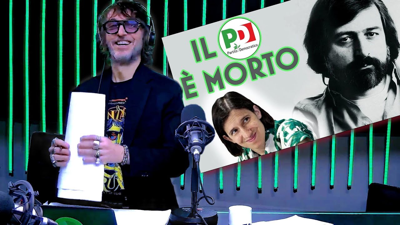 Il Pd è morto - Guccini parodia by @75luce75- La Zanzara 27.1.2026