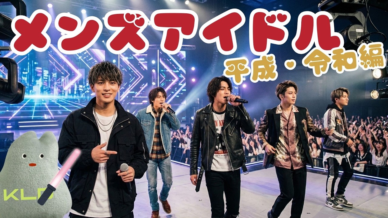 男性アイドルのファッション♡平成・令和編