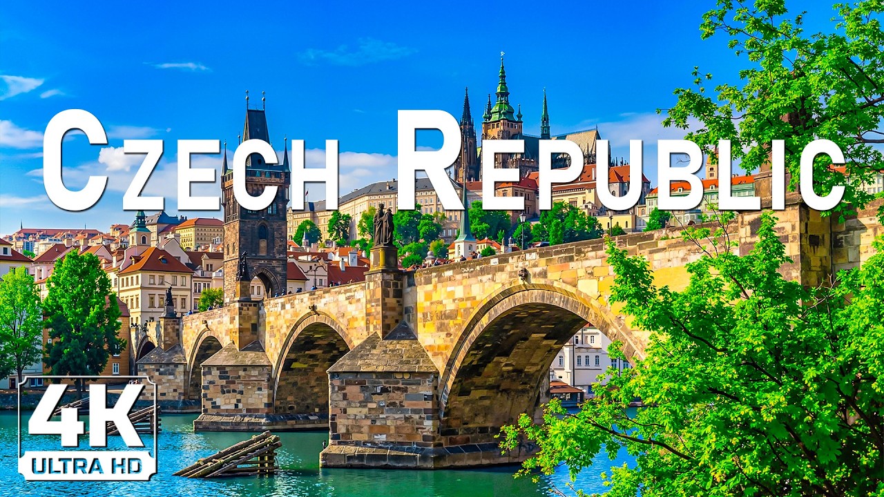 🏰 Czech Republic in 4K 🏰 | Fairytale Cities, Historic Castles & Relaxing Central European Ambience
