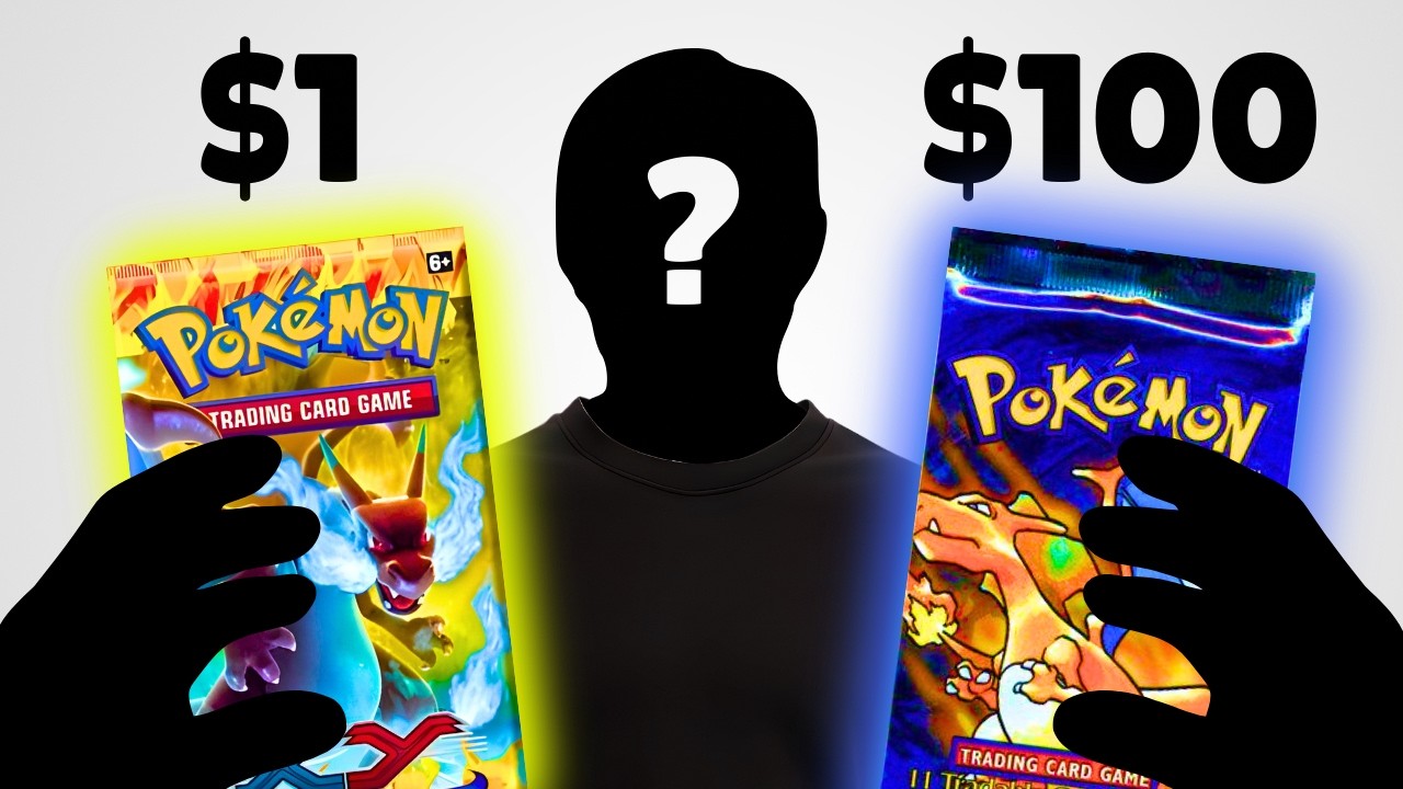 $1 vs $100 Pokemon Card Pack!