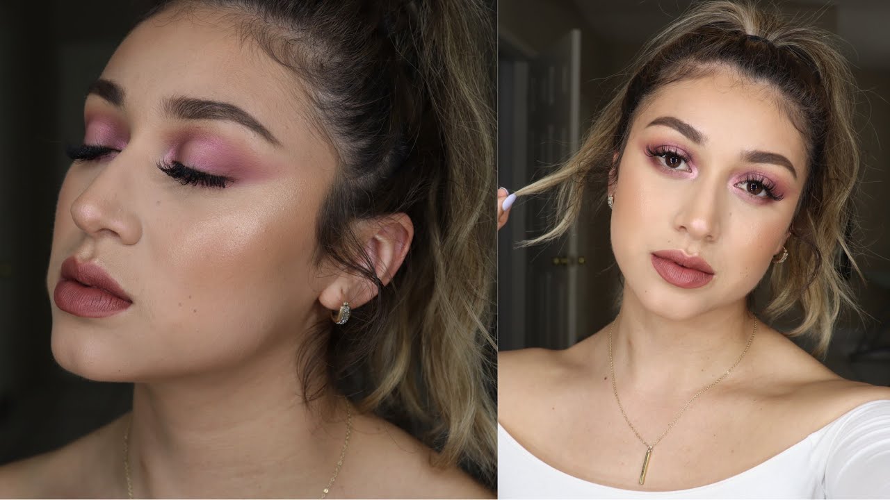 Maquillaje Clasico Rosado | Halo Eyes