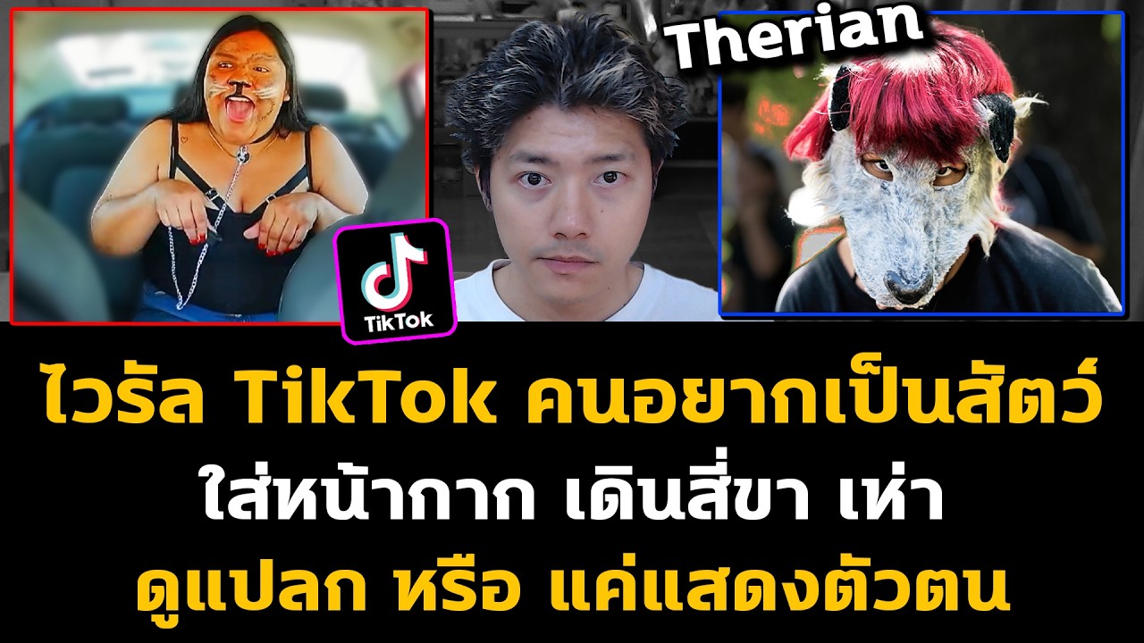 Therian ไวรัล TikTok คนอยากเป็นสัตว์ เดินสี่ขา เห่า ดูแปลกหรือแค่แสดงตัวตน?