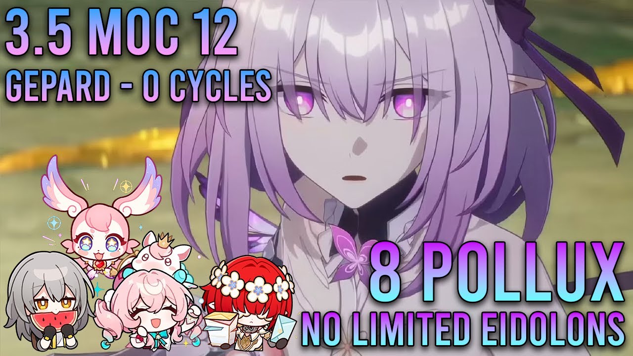 Who needs DOT or Eidolon? Honkai Star Rail 3.5 MOC 12 0 Cycles - Gepard: 5-Cost Castorice Team!