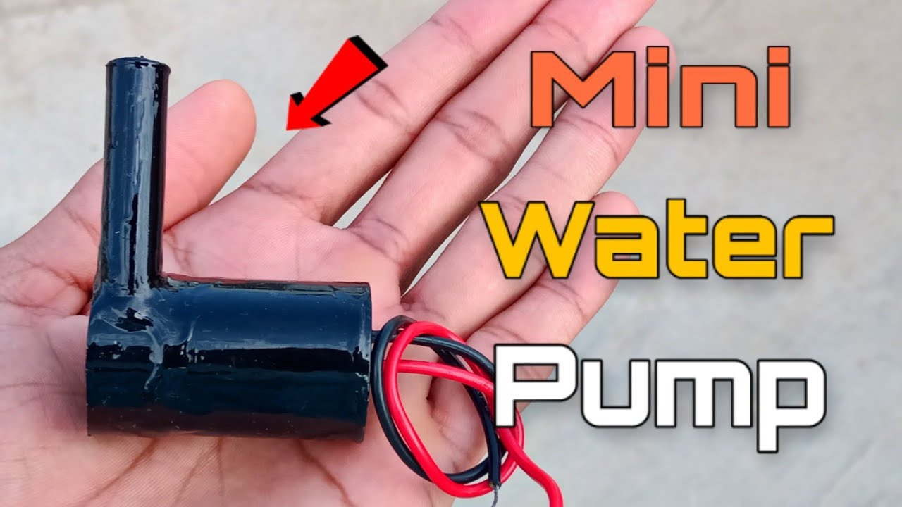 How To Make Mini Water Pump At Home | 6 -12 V Water Pump For Cooler | By- CreativeShivaji