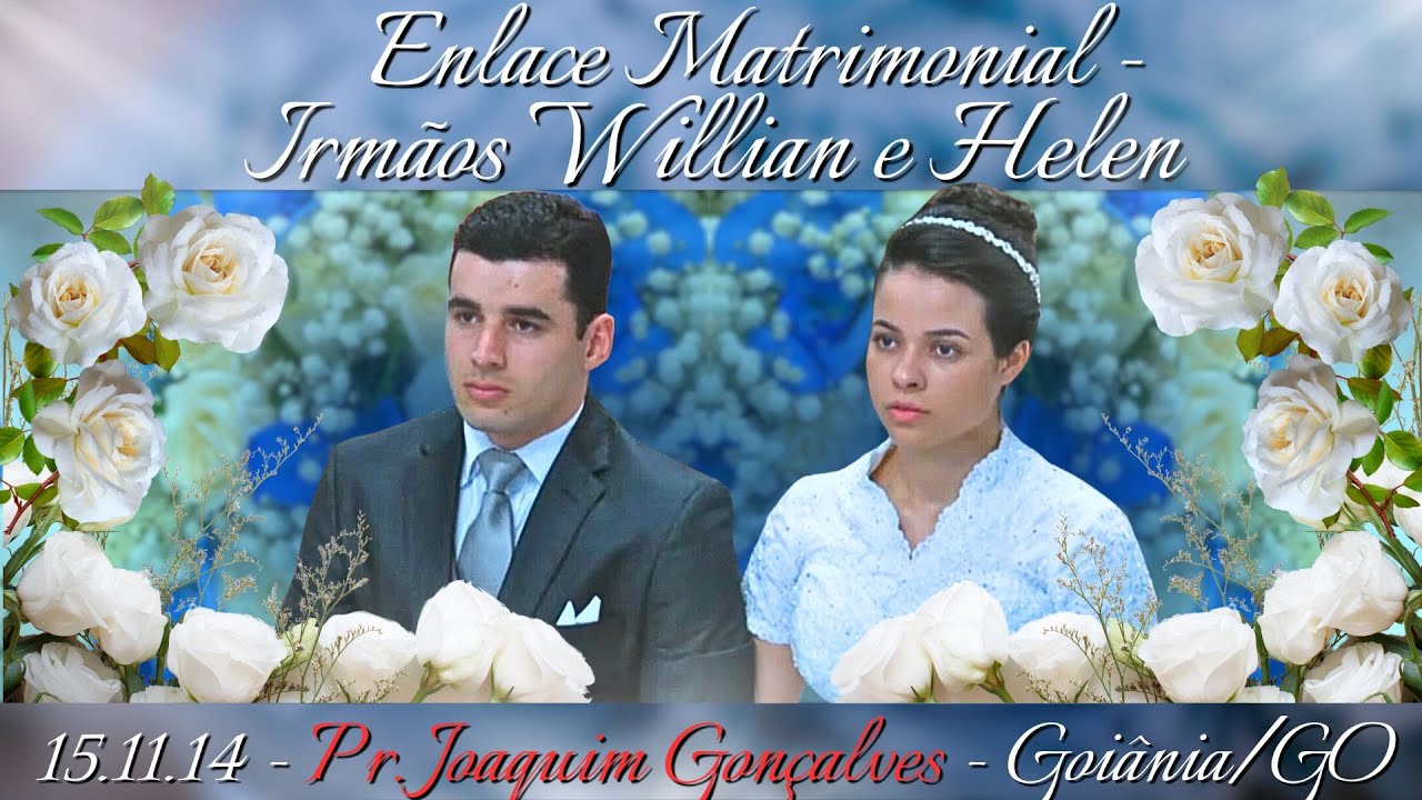 15.11.14 - Enlace Matrimonial - Irmãos Willian e Hellen - Goiânia/GO.