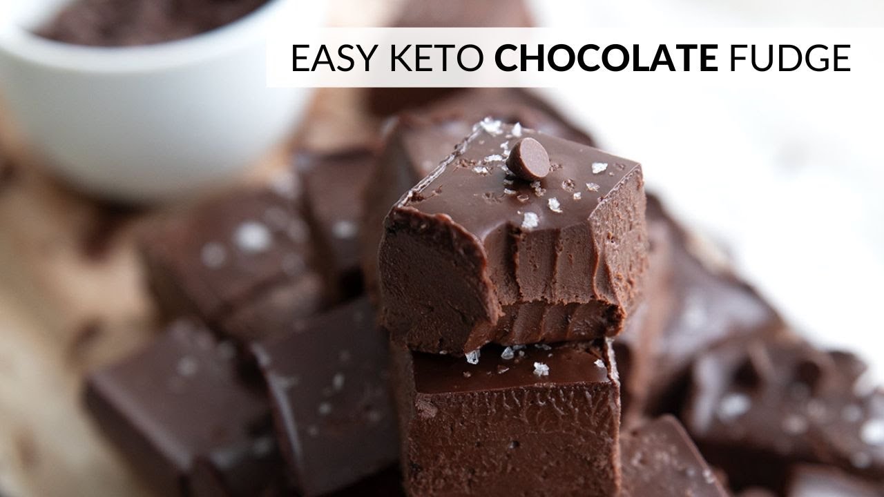 This Keto Fudge is what low carb dreams are made of!