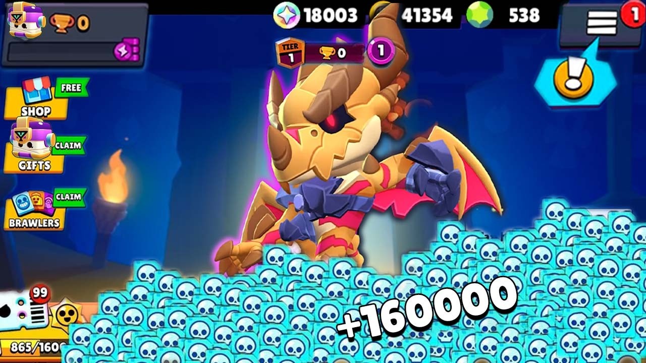 CURSED DRAGON CROW PRO PASS NEW SEASON WOOOW!!🔥🎁 LEGENDARY FREE REWARDS!!🫨 BRAWL STARS NEW UPDATE