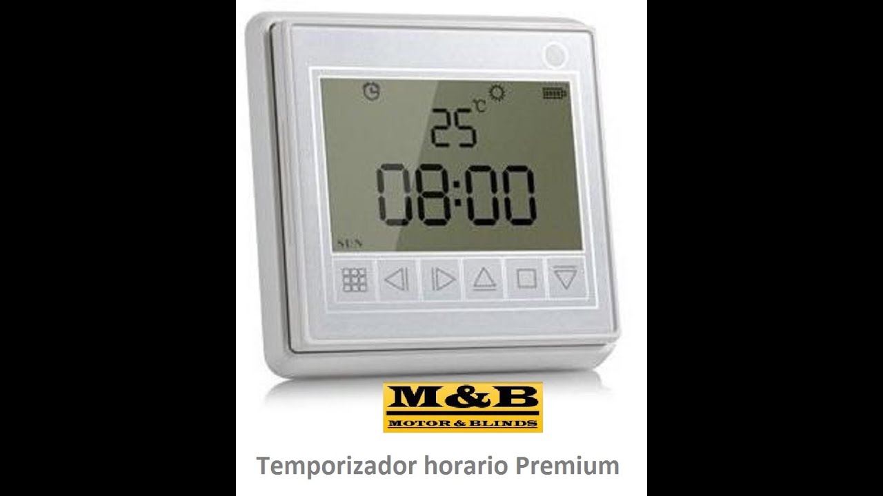 Temporizador horario gama Premium