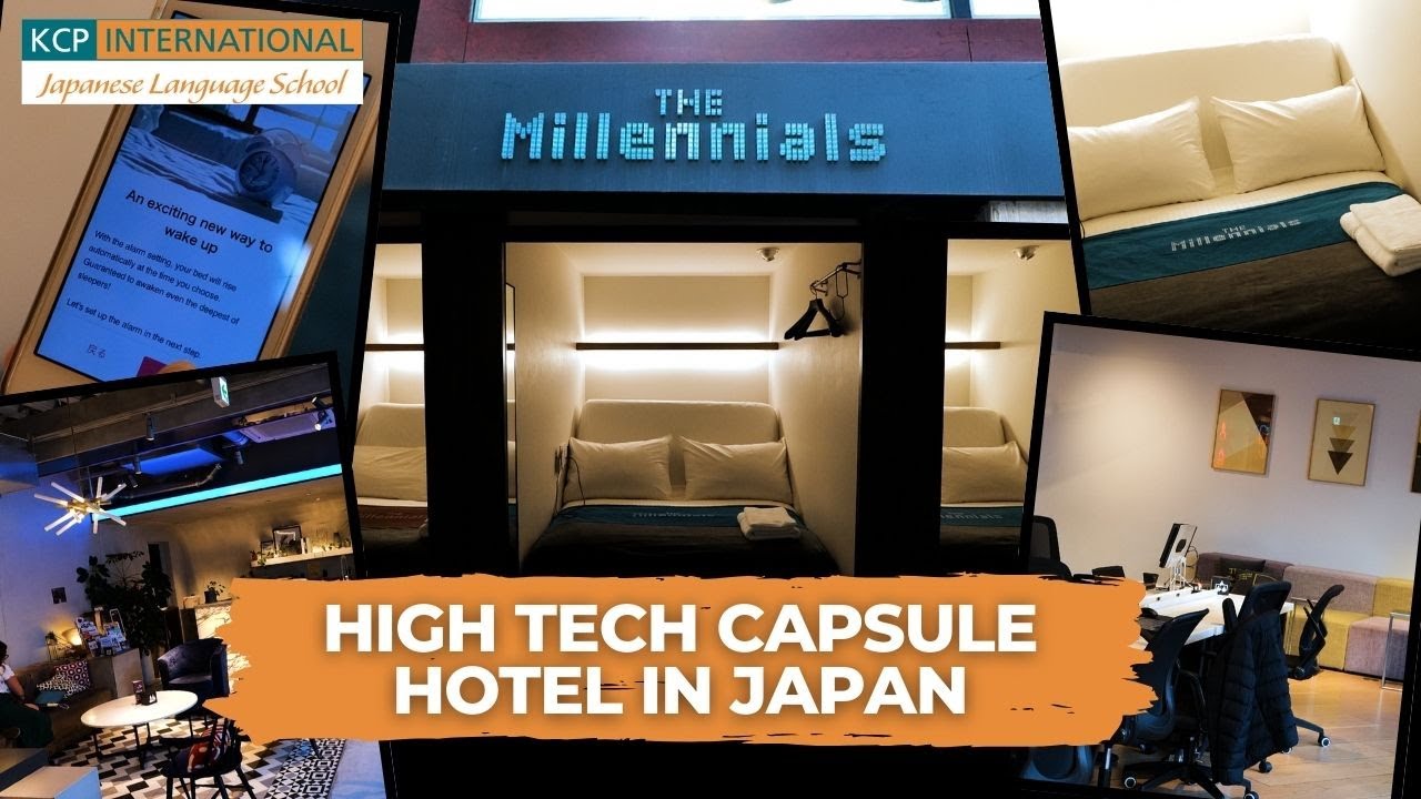 Hi-Tech Capsule Hotel in Japan