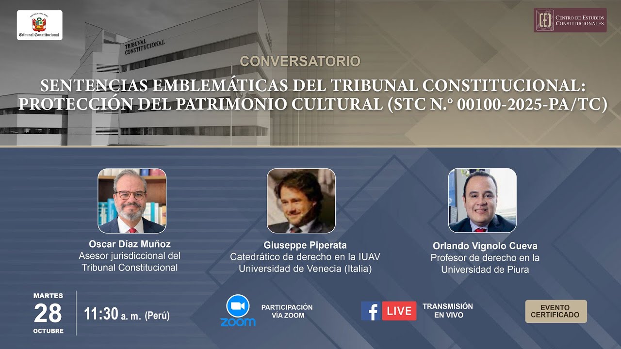 SENTENCIAS EMBLEMÁTICAS DEL TRIBUNAL CONSTITUCIONAL:CASO PROTECCIÓN DEL PATRIMONIO CULTURAL