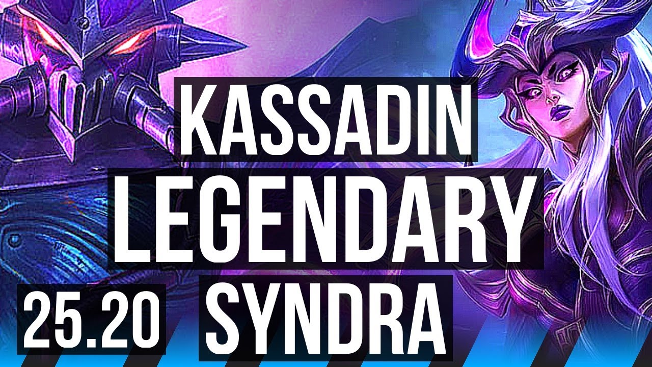 KASSADIN vs SYNDRA (MID) | Legendary | EUW Diamond | 25.20