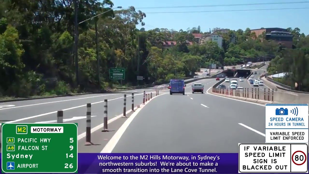 Sydney Harbour Bridge & Driving Road Trip Into Sydney, Australia - Warringah Freeway, And More!