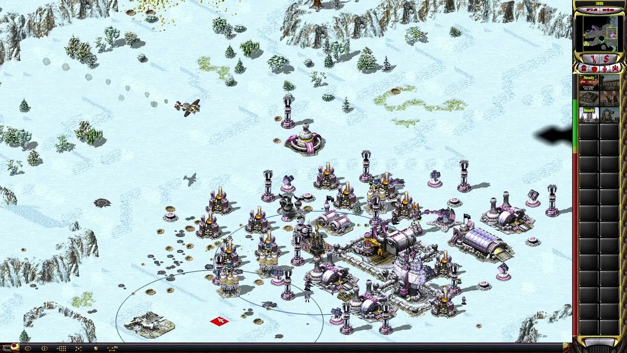 Chaotic winter map with the power of Yuri