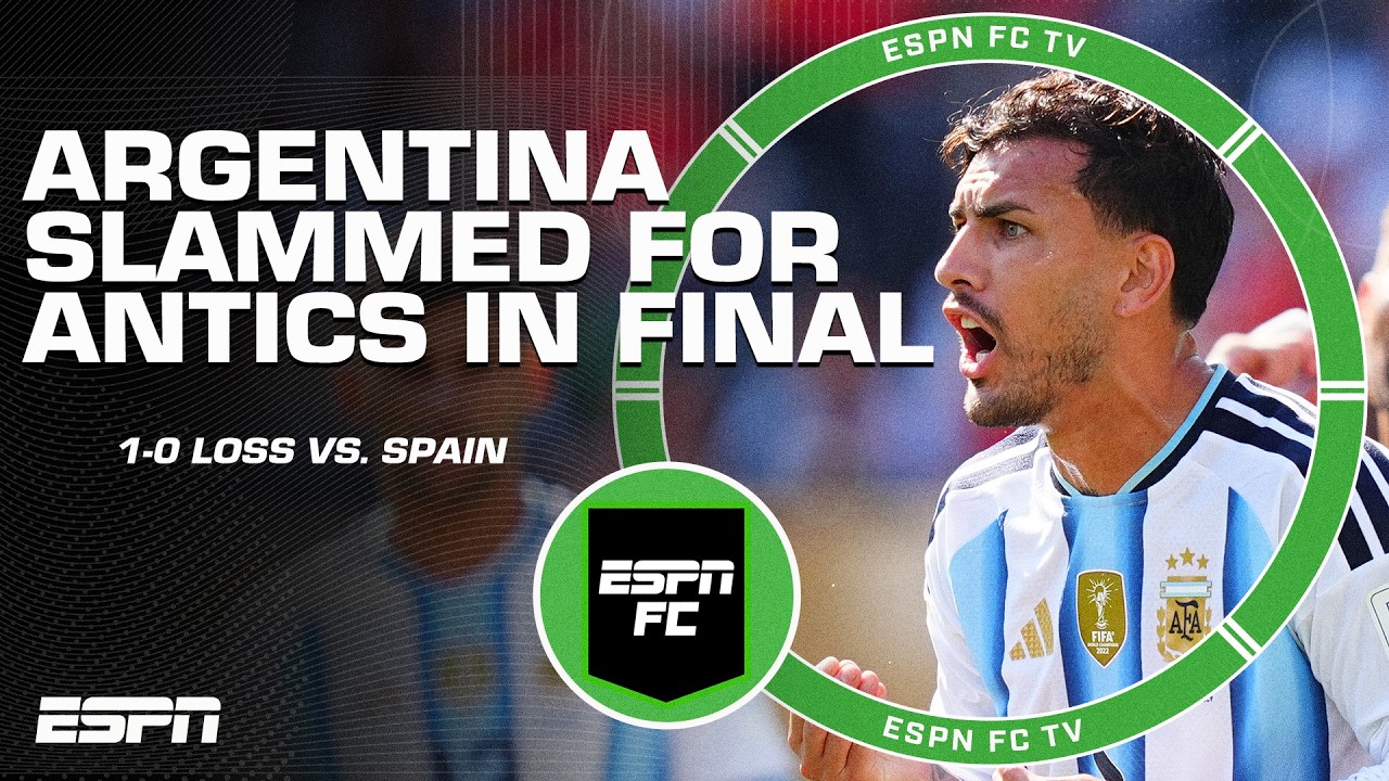 &lsquo;Argentina were a DISGRACE!&rsquo; Spain win the World Cup with 1-0 win in 2026 final | ESPN FC