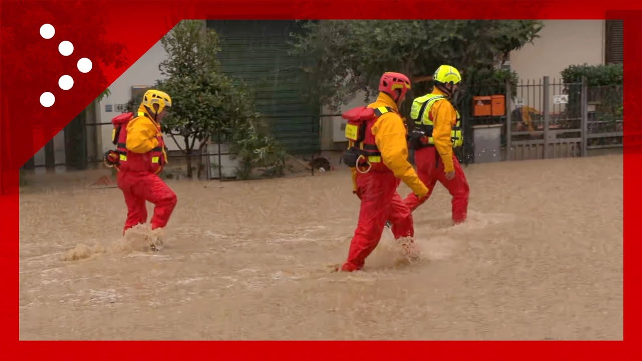 Alluvione a Montemurlo, nuovo forte scroscio di pioggia: le immagini poco prima delle 17.00