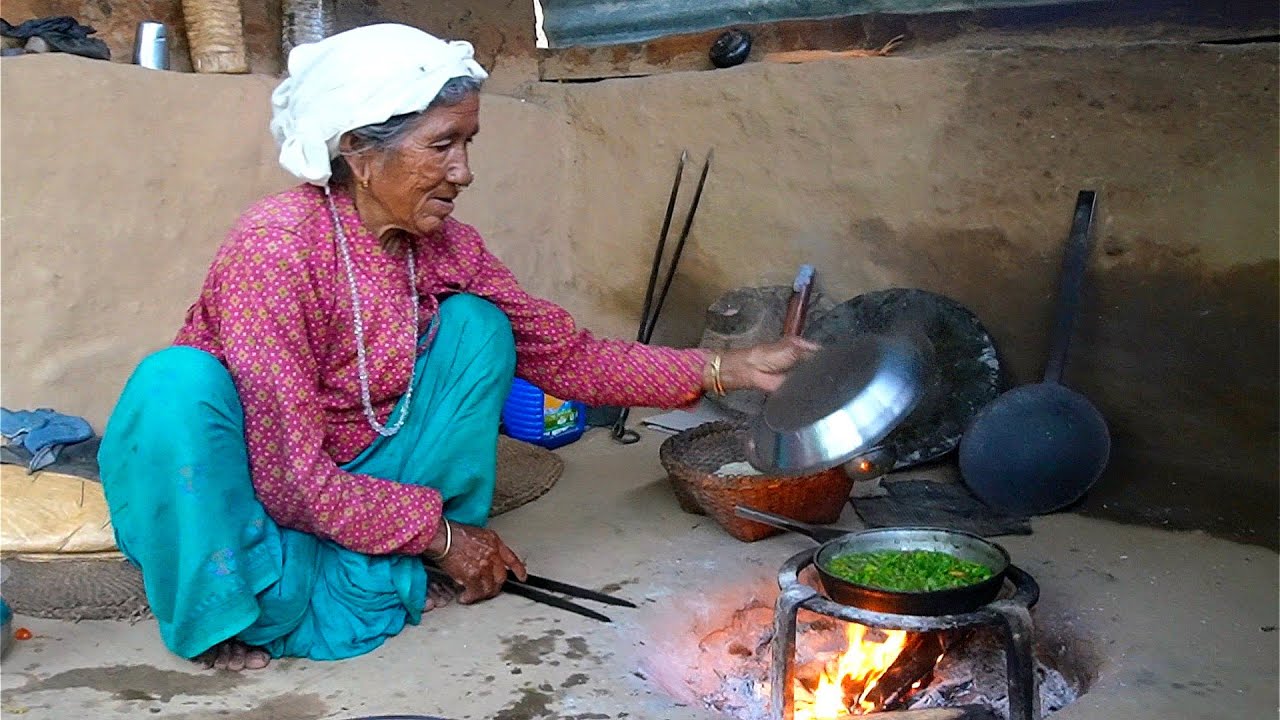 Simple Nepali Village Food You Need To Try!! || Secret To 👉 Longevity||